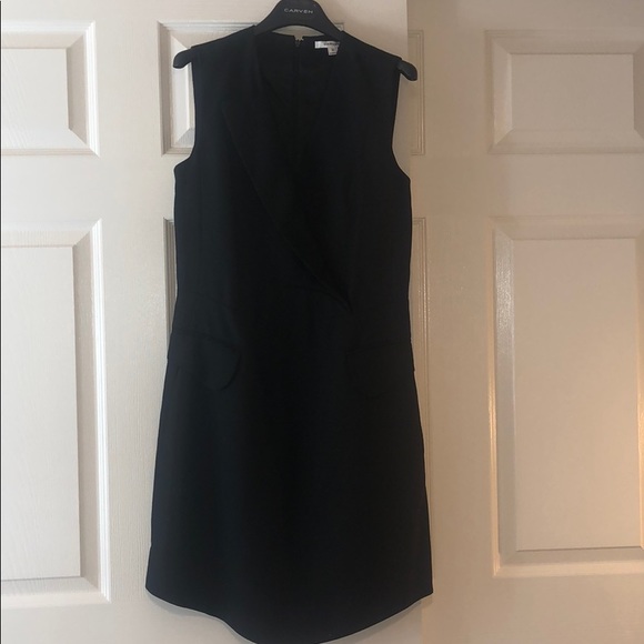 Carven Sleeveless Gabardine Dress - Picture 2 of 7
